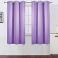 LEMOMO Blackout Curtains 38 x 54 inch/Lavender Curtains Set of 2 Panels/Thermal by Lemomo