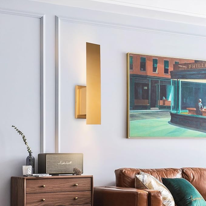 Edwarmlux Indoor Wall Sconces, Modern Wall Lights, Up and Down Wall Mount Light - Image 2