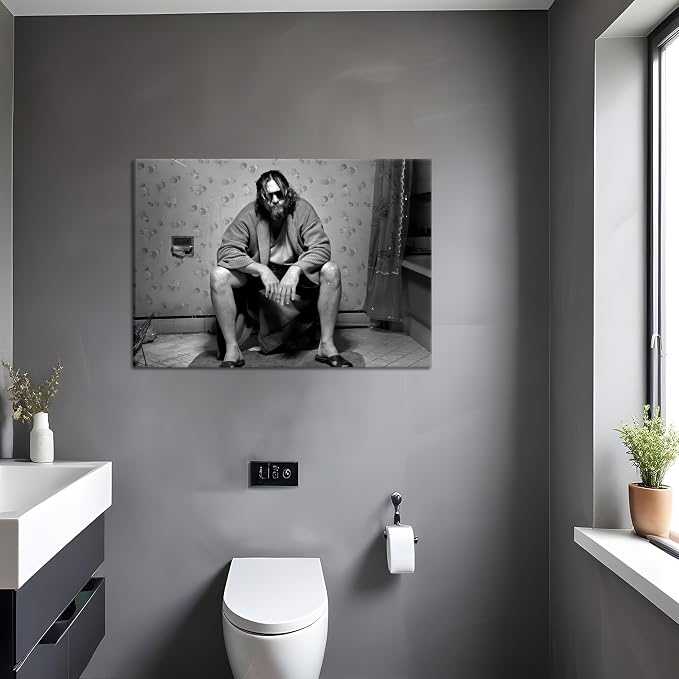 Funny Bathroom Wall Decor for Room Aesthetics - Image 2