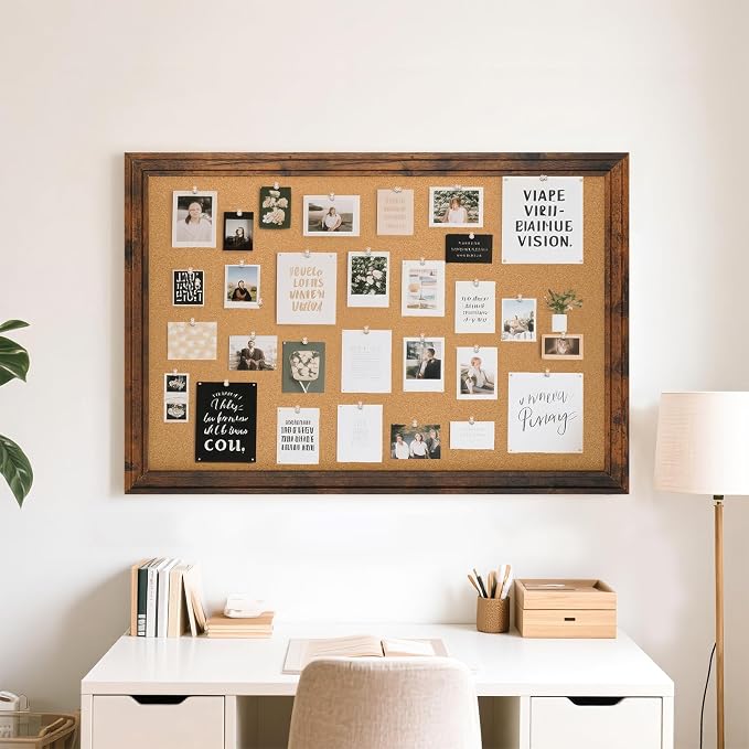 Large Bulletin Board, Cork Board - Image 8