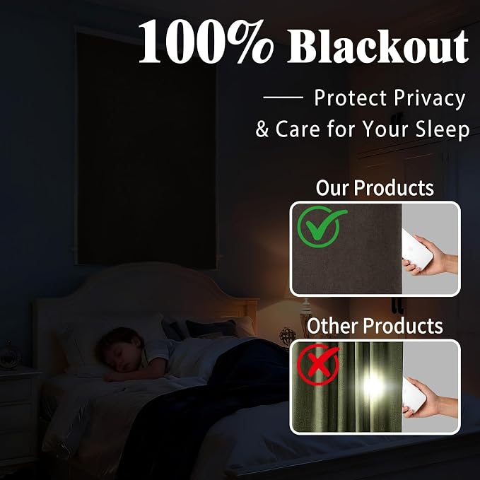 No-Tools 100% Blackout Shade - Image 2
