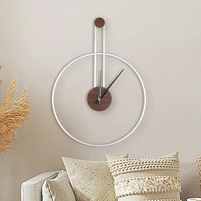 DRELIFAM Modern Wall Clock Large Wall Clocks by DRELIFAM