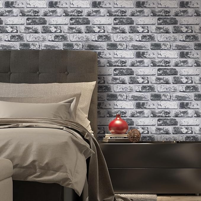 Commomy 3D Peel and Stick Brick Tiles - Image 9