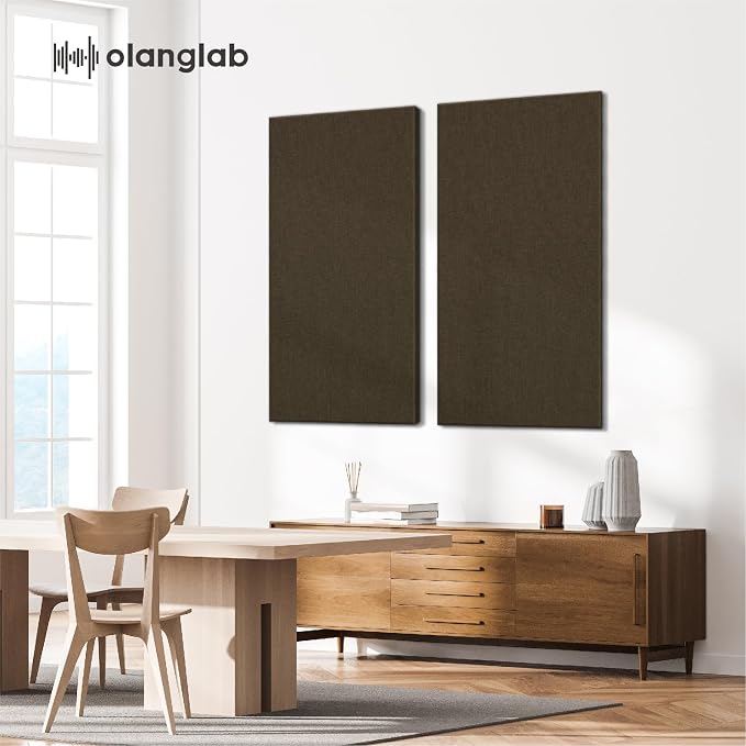 Olanglab Sound Acoustic Panels 2 Pack, Large Sound Proof Panels - Image 8