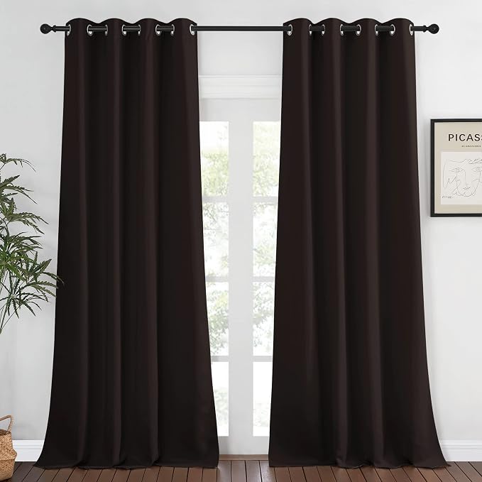 NICETOWN Blackout Curtains 120 inch Length by NICETOWN