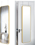 SCWF-GZ 47x14 Mirror Rectangle Full Body Length Door Hanging Wall Mounted by SCWF-GZ