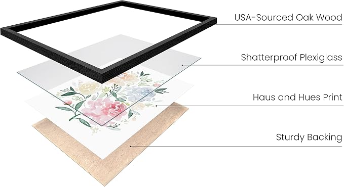 HAUS AND HUES Flower Wall Decor - Image 2