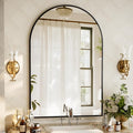 XRAMFY 32"x48" Arched Bathroom Mirror by XRAMFY