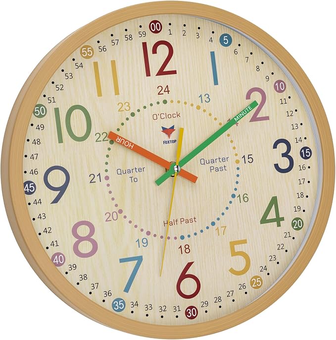 Foxtop Learning Clock for Kids - Image 8