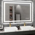 40x32 Inch LED Bathroom Mirror by Wedhouc