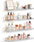 Lifewit Floating Shelves for Bathroom, Acrylic Wall Organizer for Perfume by Lifewit
