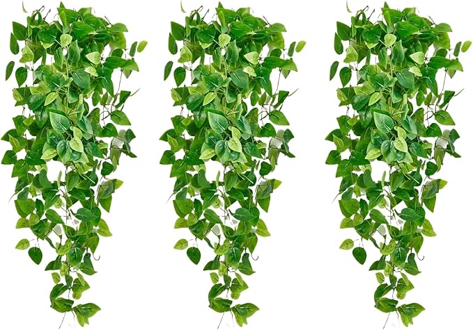 Fake Hanging Plants Vinesfor Room Decor, Artificial Ivy Greenery Garlands by Unknown