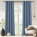 NICETOWN Blackout Drapery Curtain Panel 90 inches Long by NICETOWN