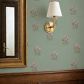 17.3" x 196.8" Vintage Floral Wallpaper Peel and Stick Boho Wallpaper Removable by LUKUUI