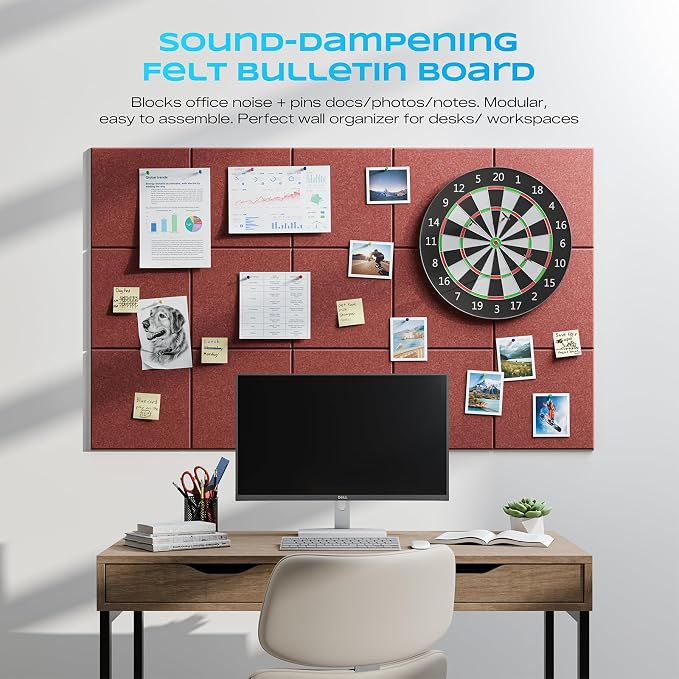 12 Pack Self-Adhesive Acoustic Panels, Soundproof Wall Panels - Image 4
