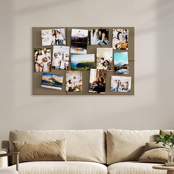 MaxGear Large Cork Board for Wall 36" x 24", Espresso Bulletin Board, 6 Pack - Image 7