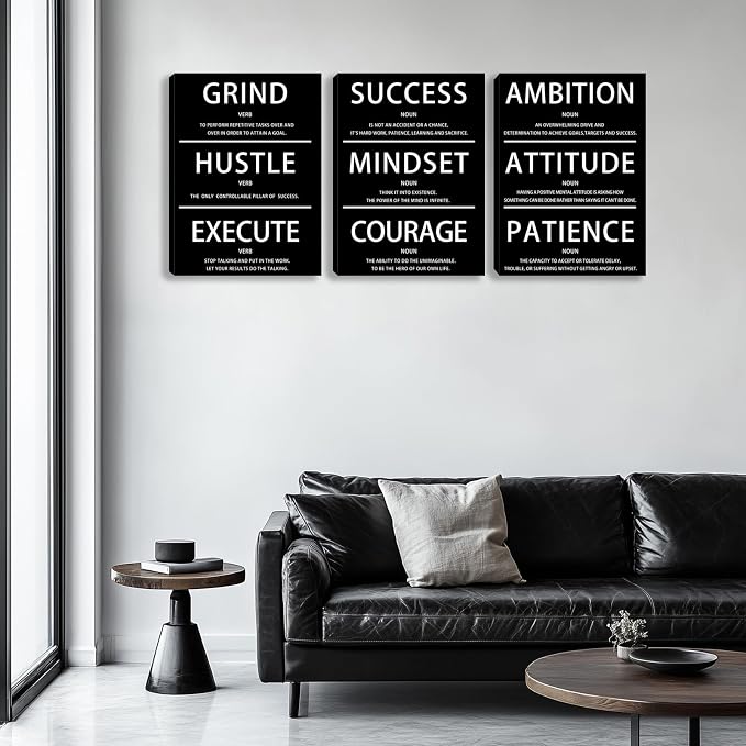 Motivational Wall Decor Paintings Inspirational Office Wall Decor Posters - Image 3