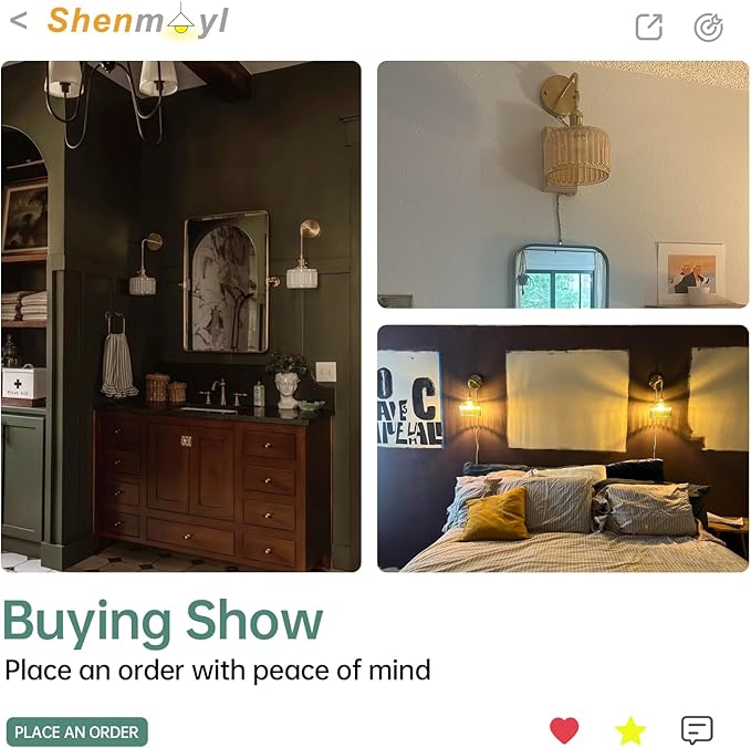 Shenmoyl Vintage Wall Sconce - Image 5