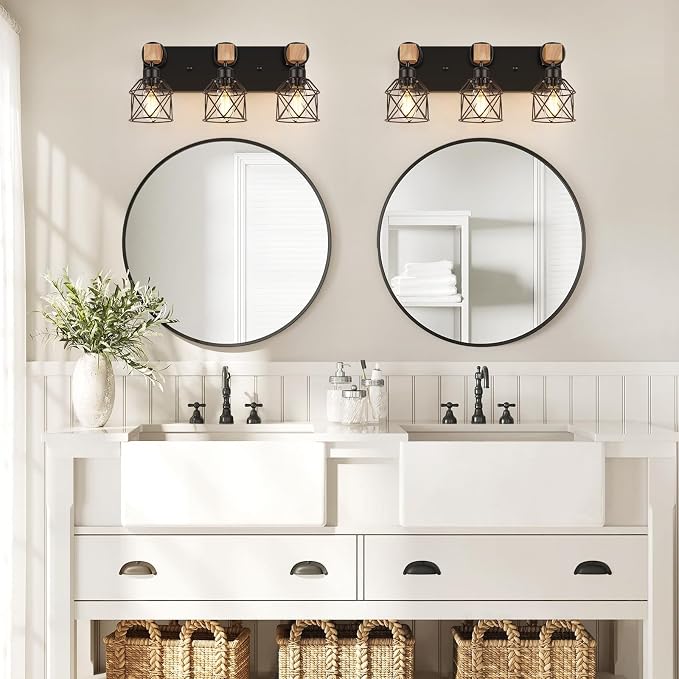 FadimiKoo 3-Light Farmhouse Vanity Light - Image 5