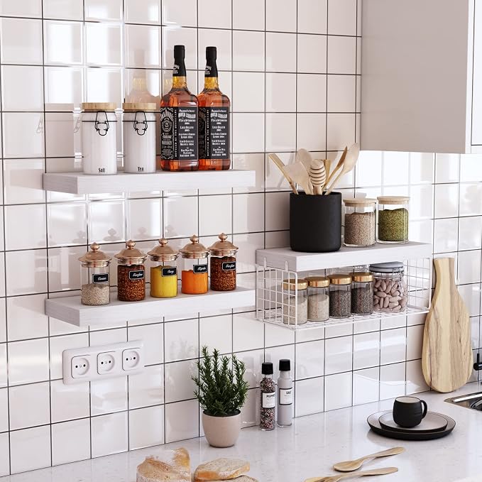 QEEIG Bathroom Shelves Over Toilet - Image 7