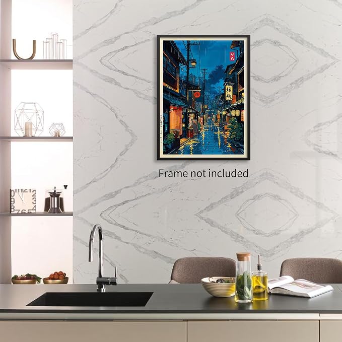 Podafu Japanese Tokyo Tea House Wall Art Poster - Image 6