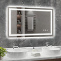 48x30 Inch LED Bathroom Mirror by Wedhouc