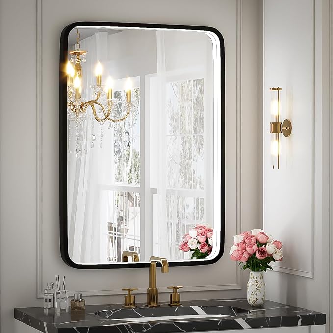 20x28 Inch LED Bathroom Mirror by FTOTI