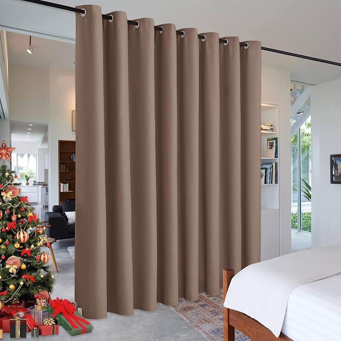 RYB HOME Bedroom Room Divider Curtain Screen Curtain by RYBHOME