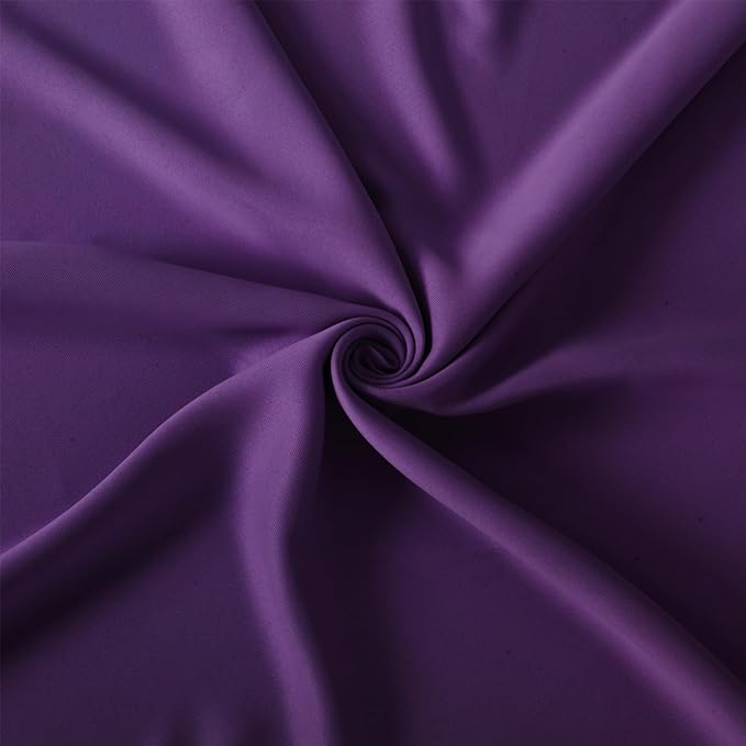 LEMOMO Purple Thermal Blackout Curtains/38 x 84 Inch/Set of 2 Panels Room - Image 5