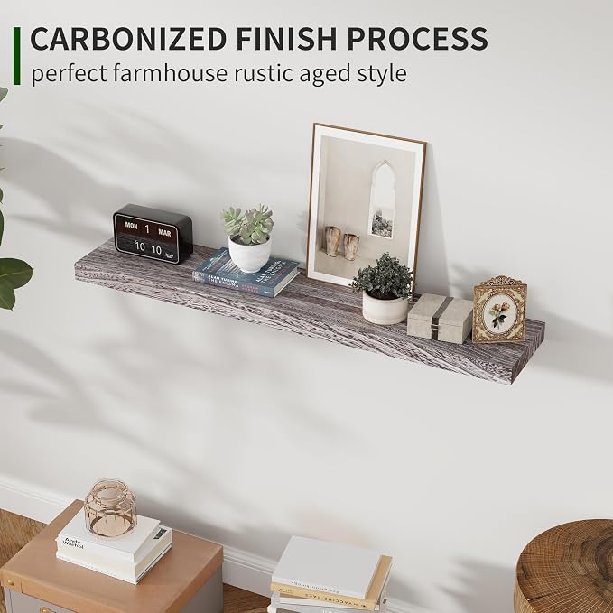 Marsmiles Wood Floating Shelves - Image 5