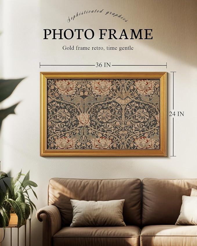 VIYYIEA Vintage Gold Framed Wall Art - Image 2
