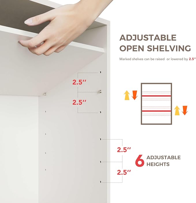 Furnaza Wall Cabinets for Laundry Room, Shaker Wall Mounted Kitchen Cabinets - Image 5