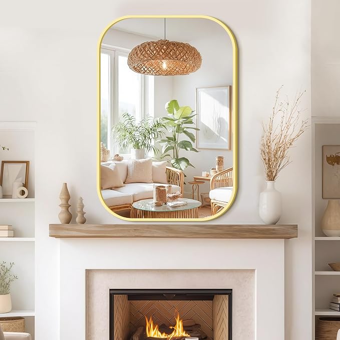 Bathroom Mirror for Wall, HD Reflection Shatterproof Mirror for Living Room - Image 7