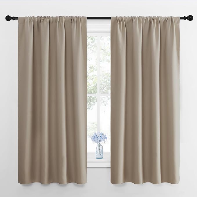 NICETOWN RV Blackout Curtains for Camper Windows, Short Blackout Curtains & by NICETOWN