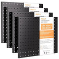 INCLY 4 Pack Peg Board, Peg Board Panels by INCLY