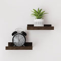 Small Floating Shelves for Wall Decor, Wall Mounted Wood Shelf for Bedroom by Unknown