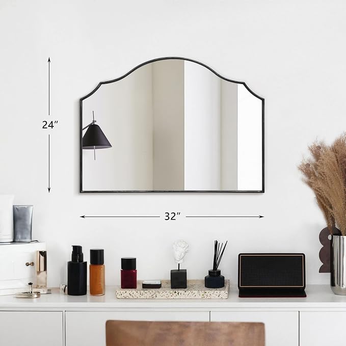 Besdomus Scalloped Arched Mirror - Image 3