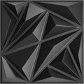 STICKGOO Black 3D Wall Panels for Interior Wall Decor, 33 Pack by STICKGOO
