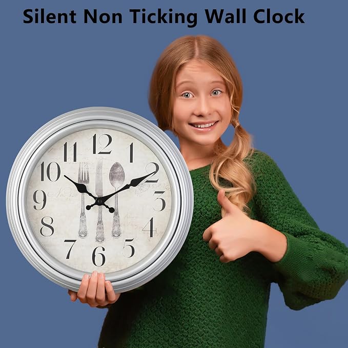 WOOPHEN Vintage Wall Clocks - Image 6