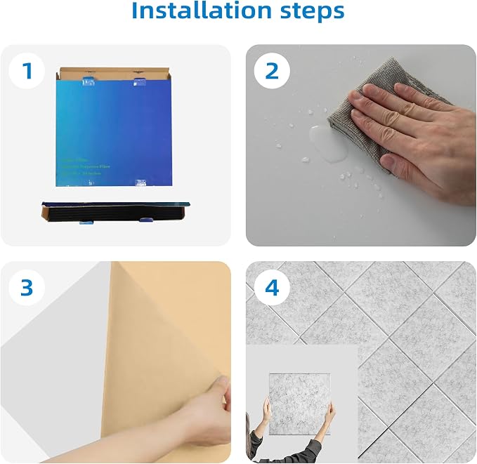 15 Pack Self-Adhesive Sound Proof Foam Panels - Image 6