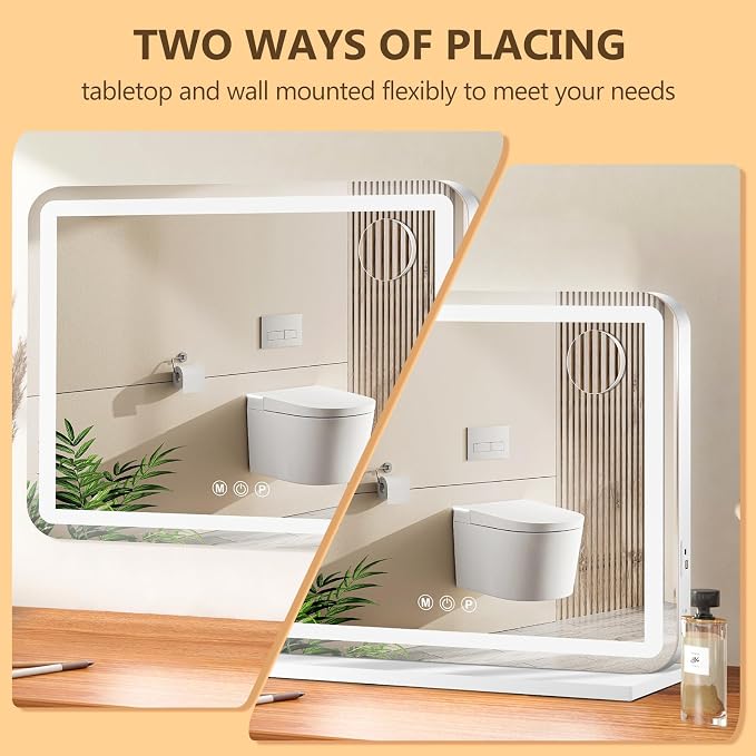 Ratsamee 26" x 20" Vanity Mirror - Image 5