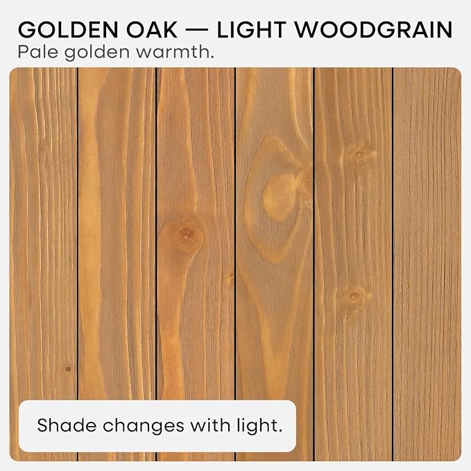 Homeforia 48 inch Golden Oak Floating Shelf, High End Solid Real Wood 48inch - Image 7