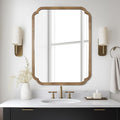 WallBeyond 30" x 40" Rounded Corner Arch Wall Mirror by WallBeyond