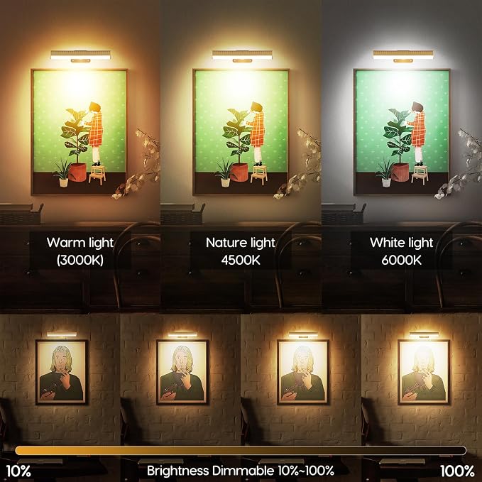 6pcs Battery Operated Picture Light - Image 2