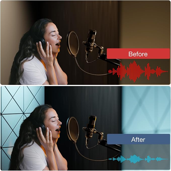 18 Pack Self-Adhesive Acoustic Panels, High-Density Soundproof Wall Panels - Image 5