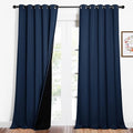 NICETOWN 100% Blackout Blinds, Laundry Room Decor Window Treatment Curtains by NICETOWN