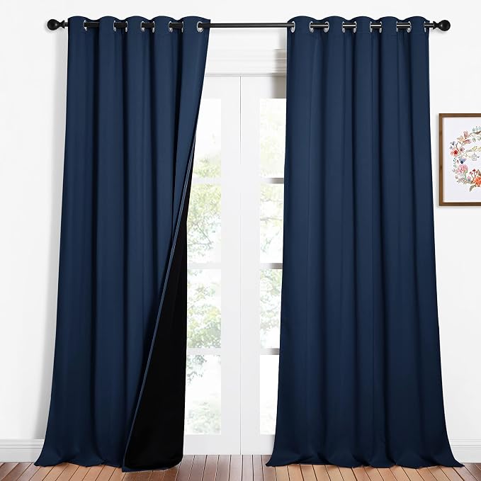NICETOWN 100% Blackout Blinds, Laundry Room Decor Window Treatment Curtains by NICETOWN