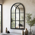 Dewfig Arched Window Wall Mirror, Decorative Mirror, Vanity Mirrors by YourSpacePerfectlyReflected