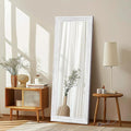 Full Length Mirror 58"x22" Solid Wood Frame Floor Large Mirror by ABSWHLM