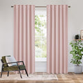 RYB HOME Bedroom Blackout Curtains 80 inches Long, 100% Blackout Thermal by RYBHOME